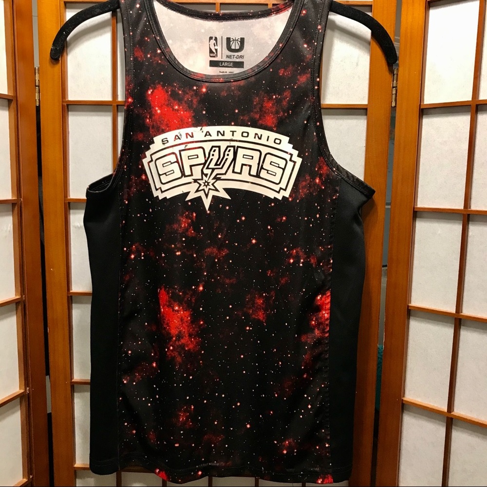 NBA Net-Dri Galaxy San Antonio Spurs Tank L